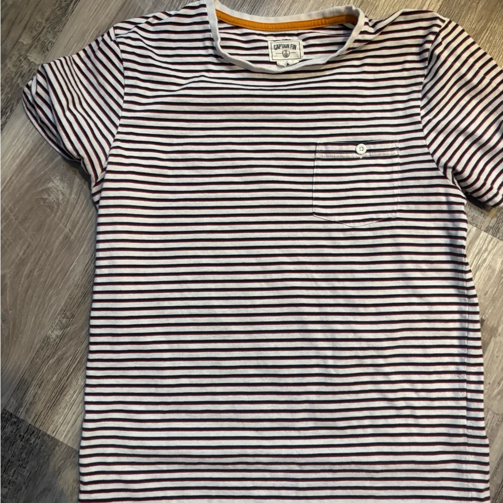 Striped Short Sleeve T-Shirt
